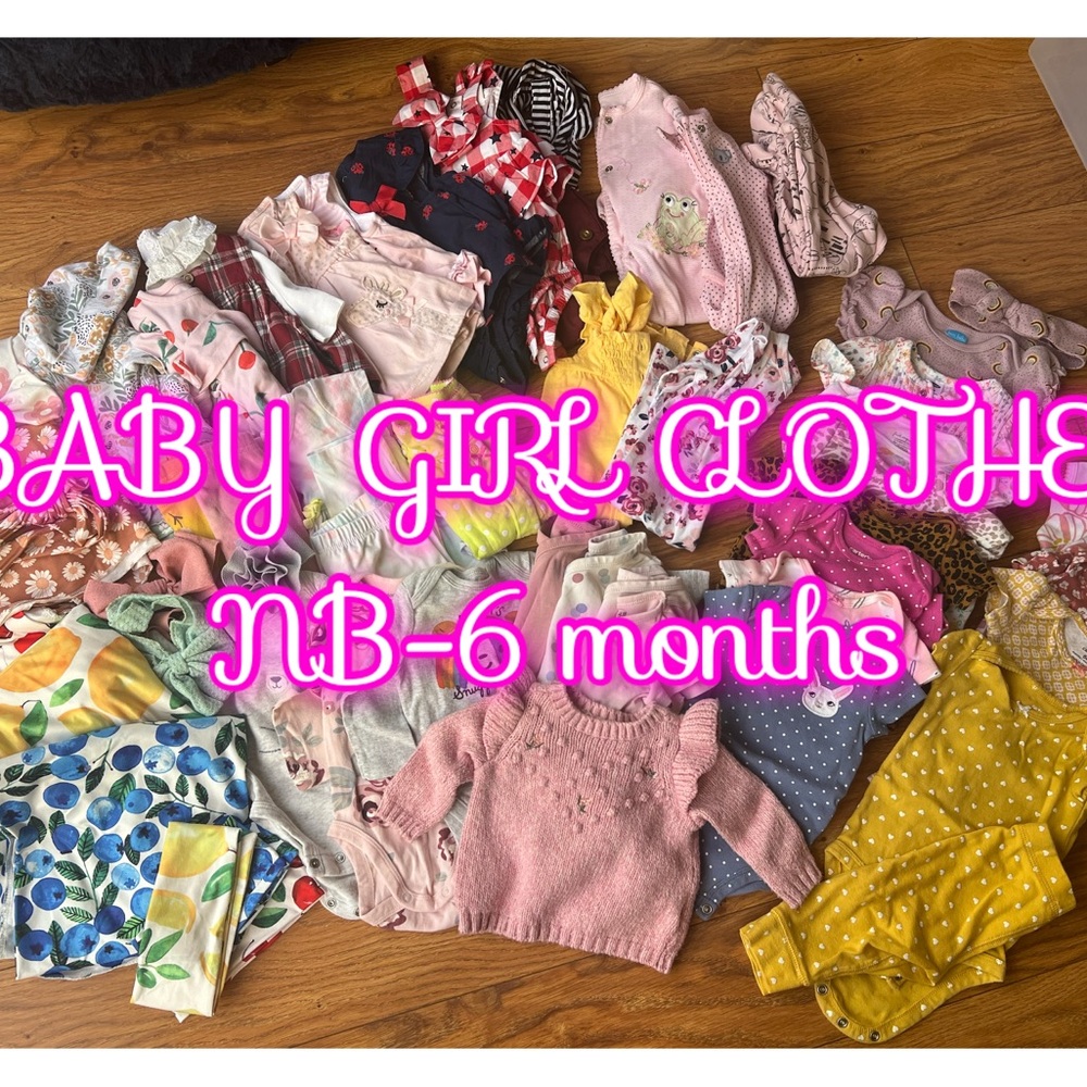 Pink and Yellow Hair Accessories and Booties Set